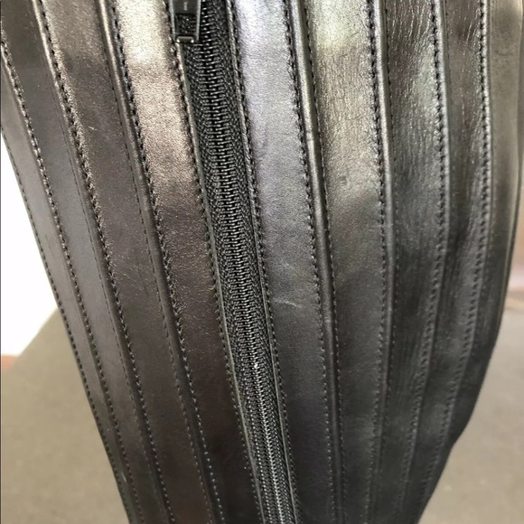 Vero Cuoio black leather tall boots - Picture 6 of 9